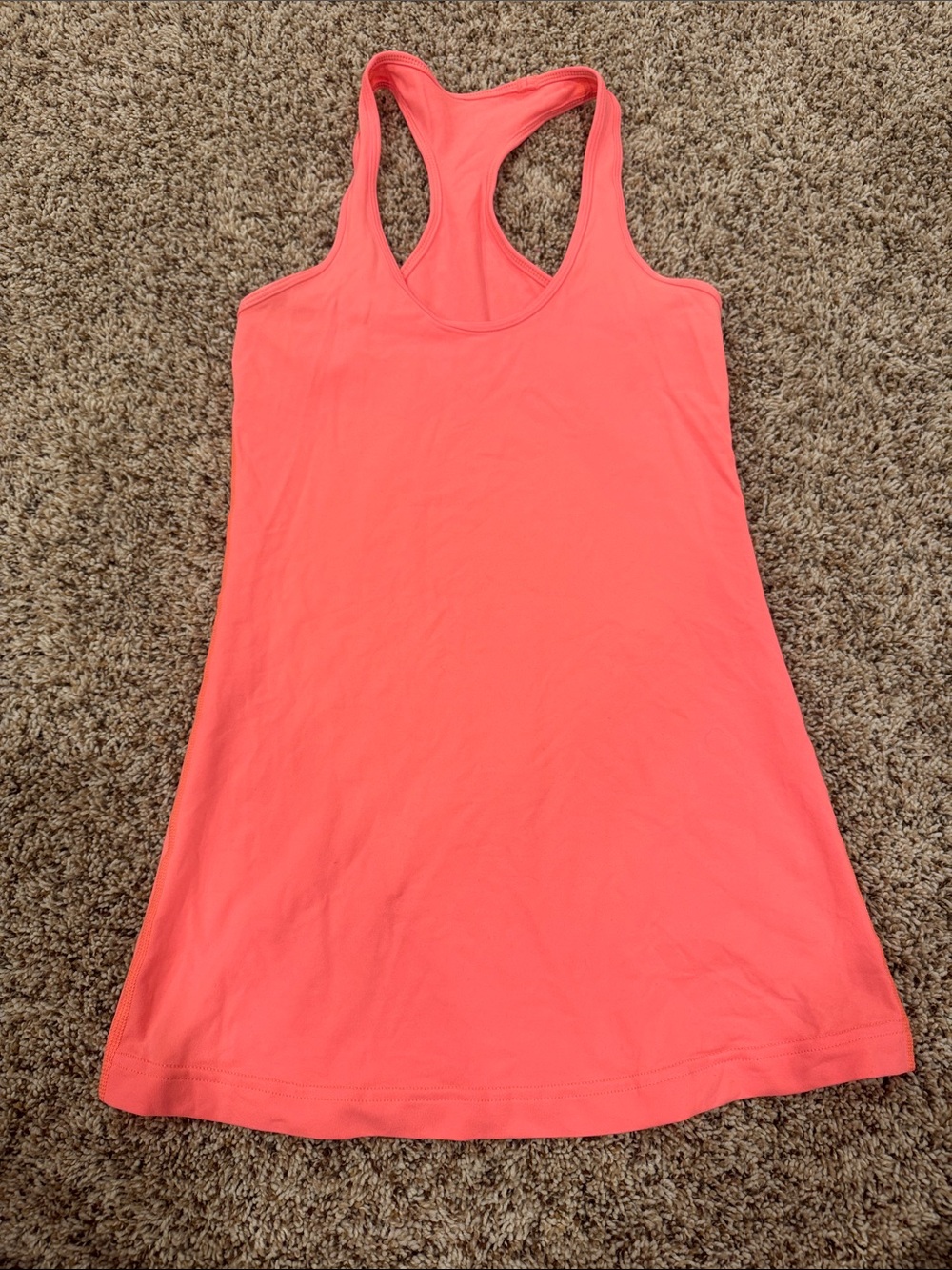 Lululemon Women’s Racerback Tank Top - Coral Pink
